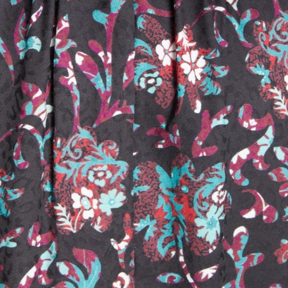 Isabel Marant Etoile Okleya Floral High-Low Midi-Dress - Picture 6 of 8